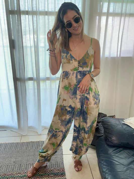 Tie Dye Jumpsuit