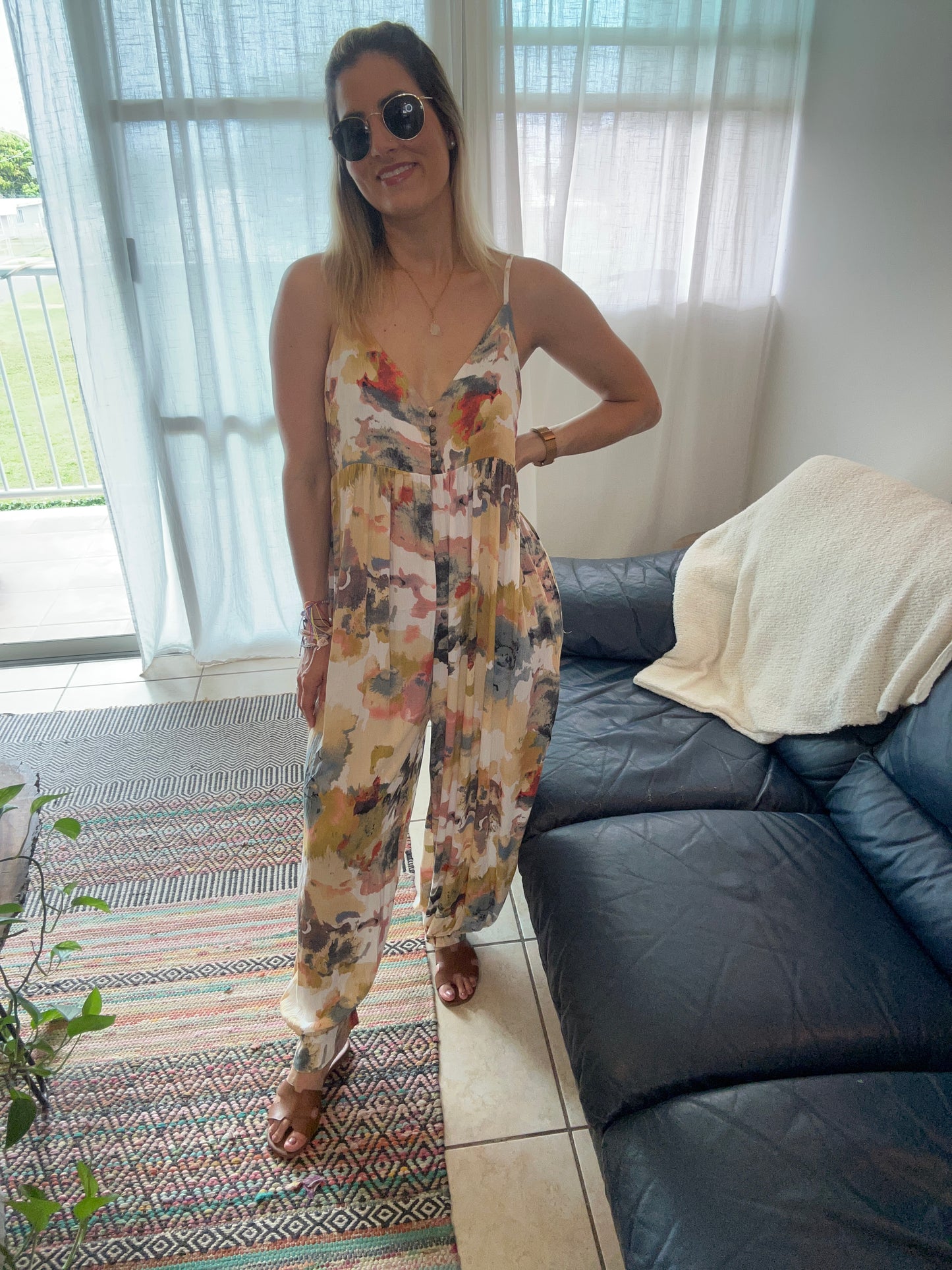 Tie Dye Jumpsuit