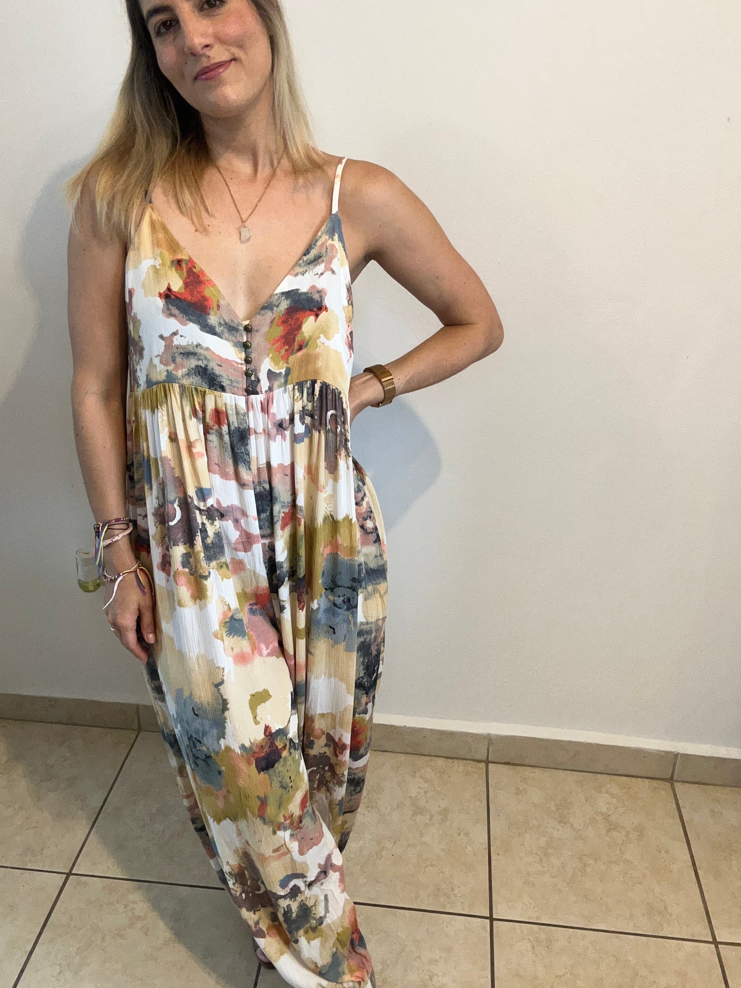 Tie Dye Jumpsuit